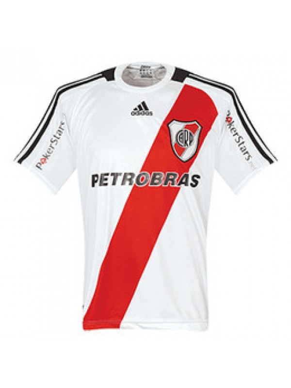 River plate maillot rétro domicile uniforme de football premier maillot de football pour hommes 2009-2010