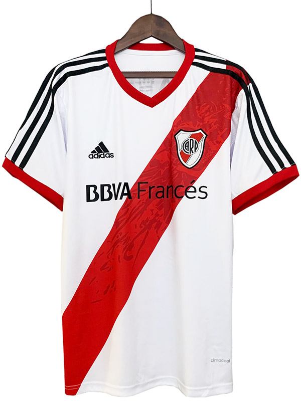 River Plate domicile maillot rétro uniforme de football premier vêtement de sport pour hommes kit de football chemise haute 2013-2014