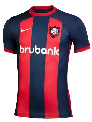 San Lorenzo maillot domicile uniforme de football pour hommes premier kit de football hauts chemise de sport 2024-2025