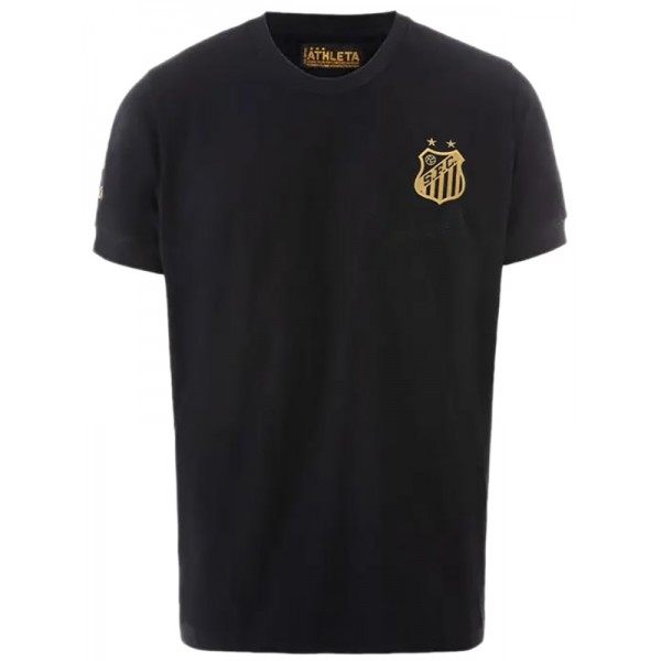 Santos maillot de football édition spéciale noir pour adulte vêtements de sport pour hommes 2025-2026