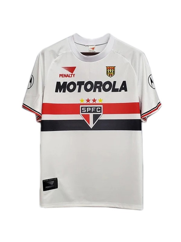 Sao paulo domicile maillot rétro premier maillot de football hommes haut de football kit maillot de sport 1999-2000