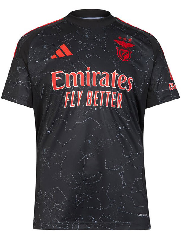 SL Benfica maillot extérieur uniforme de football adulte maillot de football pour hommes deuxième tenue de sport 2024-2025