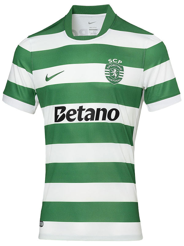 Sporting CP maillot domicile uniforme de football de Lisbonne premier vêtement de sport pour hommes kit de football hauts chemise de sport 2025-2026