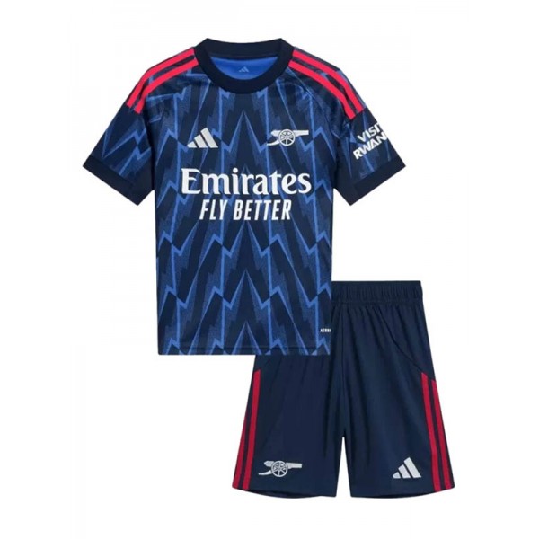Arsenal away kids kit childrens jersey 2025-2026