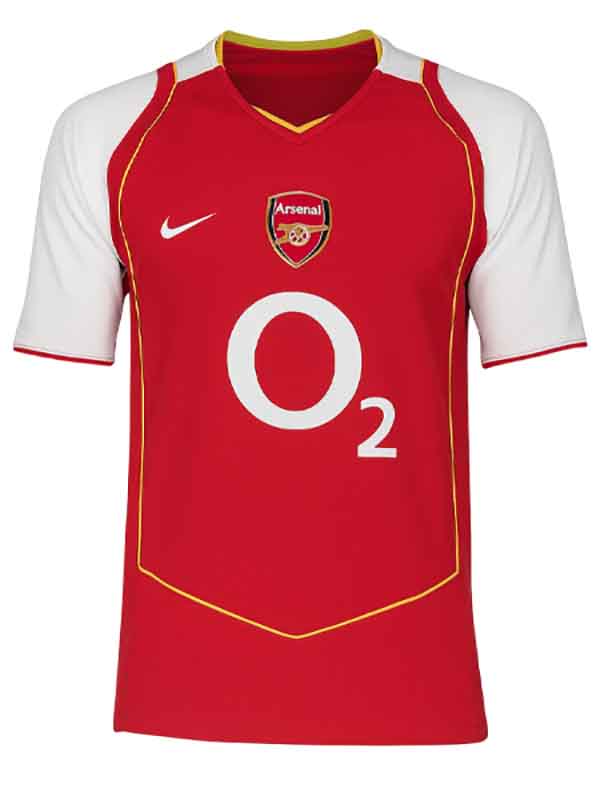 Arsenal home jersey mens retro shirt 2004-2005