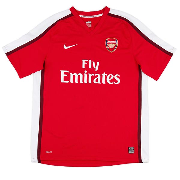 Arsenal home jersey mens retro shirt 2009-2010