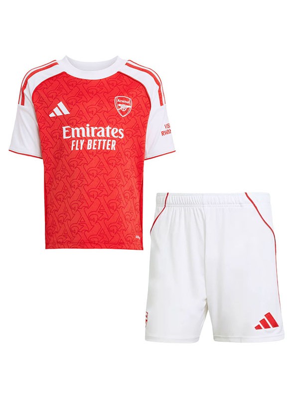 Arsenal home kids kit childrens jersey 2025-2026