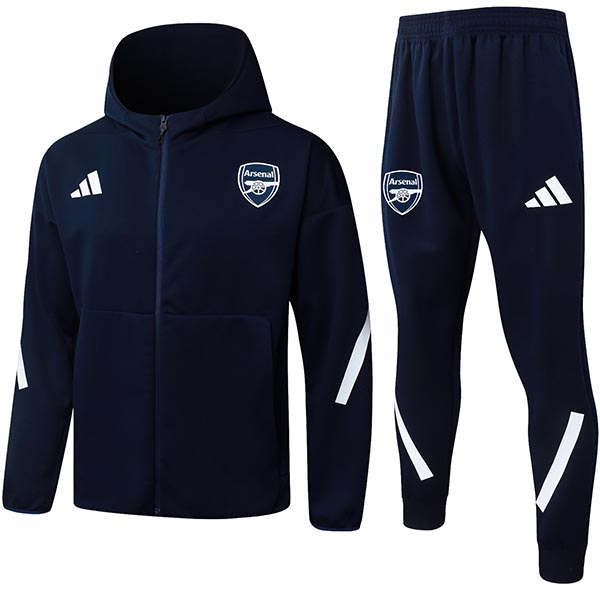 Arsenal hoodie jacket mens navy training tracksuit 2025-2026