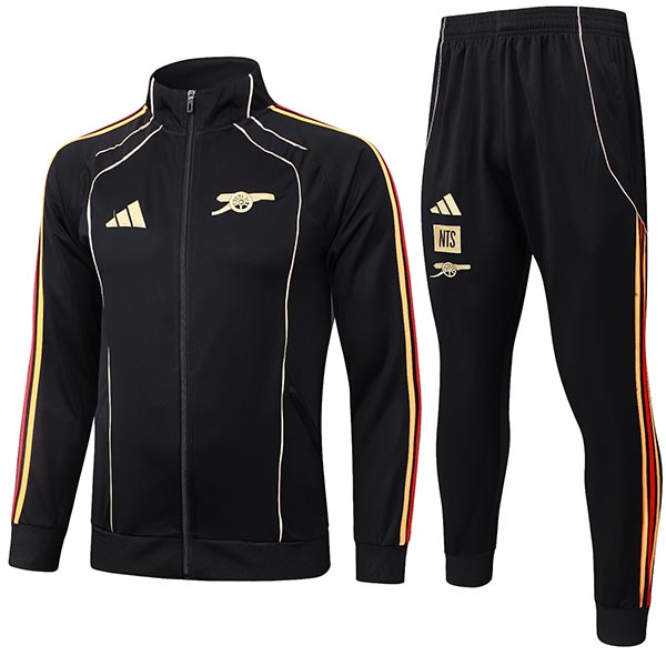Arsenal jacket mens all black training tracksuit 2026-2027