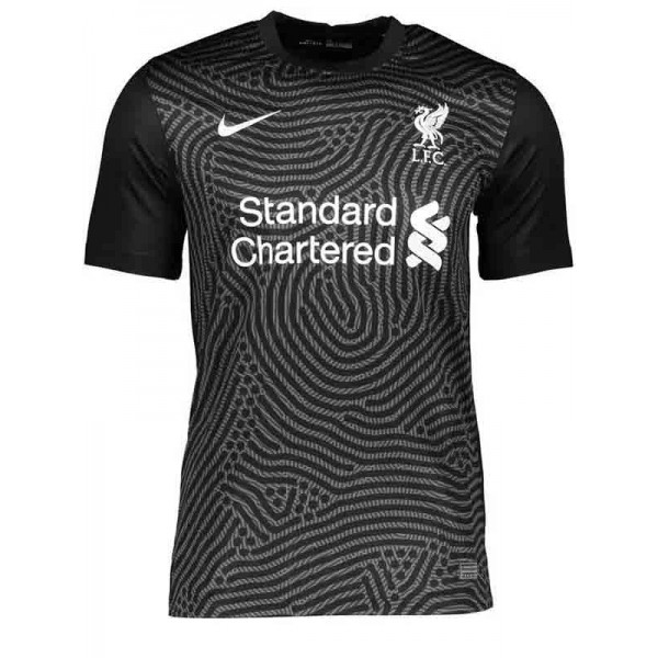 Liverpool goalkeeper jersey mens retro black shirt 2020-2021