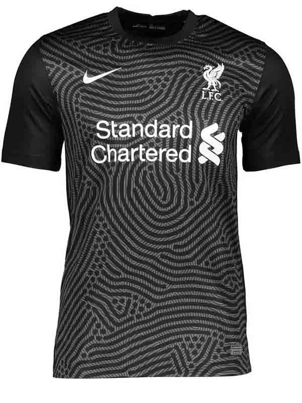 Liverpool goalkeeper jersey mens retro black shirt 2020-2021