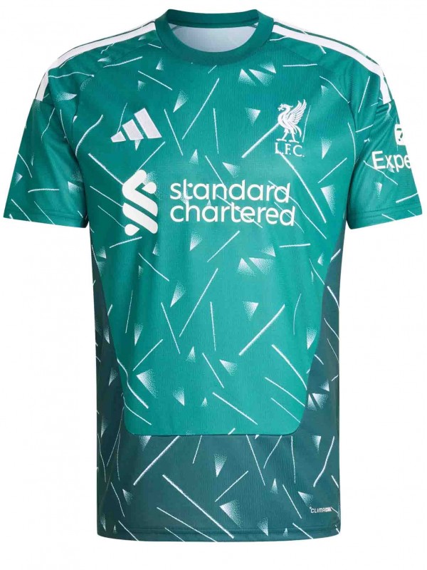 Liverpool green goalkeeper jersey 2026-2027