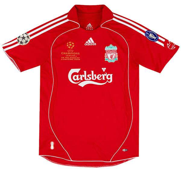 Liverpool home Euro champions jersey mens retro shirt 2006-2008
