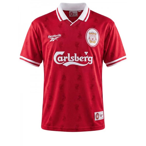Liverpool home jersey mens retro shirt 1996-1997