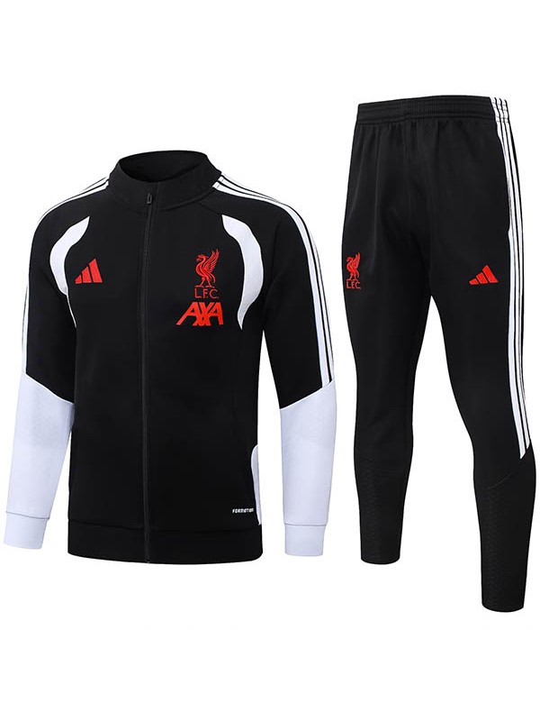 Liverpool jacket mens black white training tracksuit 2026-2027