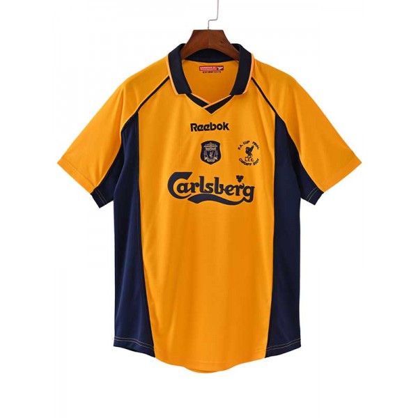 Liverpool third jersey mens retro shirt 2000-2001