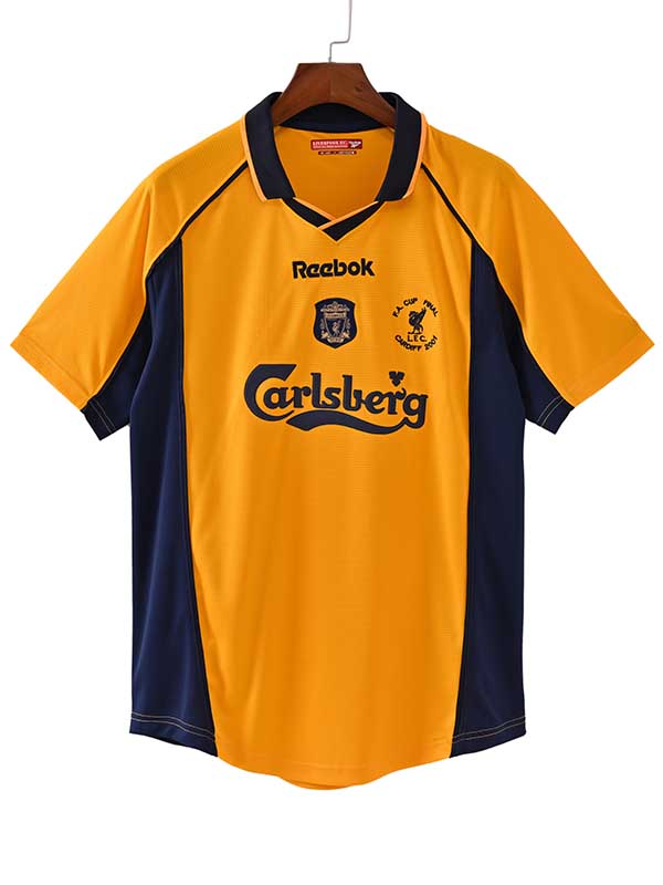 Liverpool third jersey mens retro shirt 2000-2001