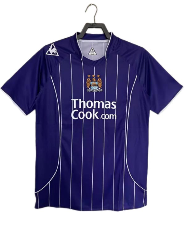 Manchester city away jersey mens retro shirt 2007-2008