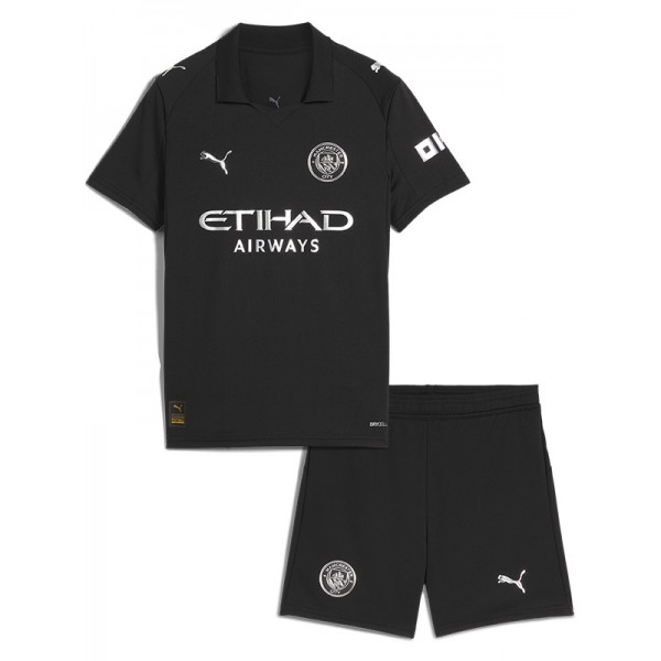 Manchester city away kids kit childrens jersey 2025-2026