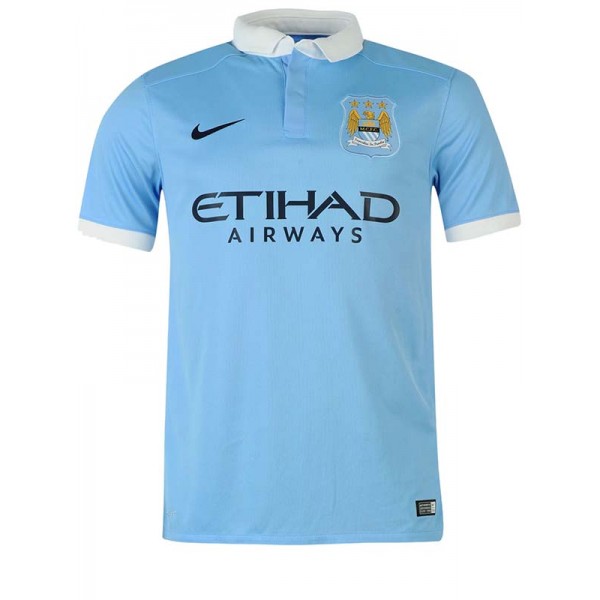 Manchester city home jersey mens retro shirt 2015-2016