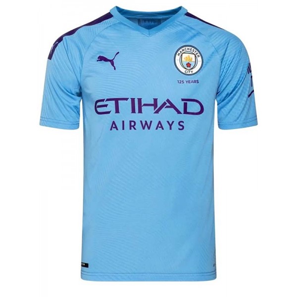 Manchester city home jersey mens retro shirt 2019-2020