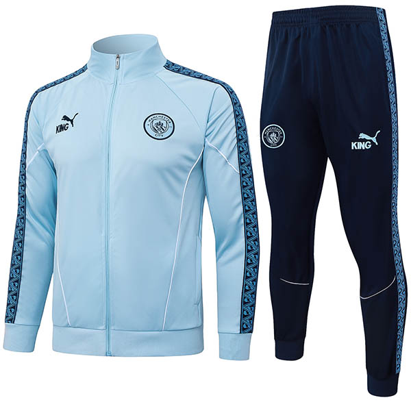 Manchester city jacket mens light blue training tracksuit 2026-2027