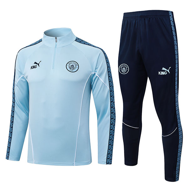 Manchester city tracksuit mens light blue training kit 2026-2027