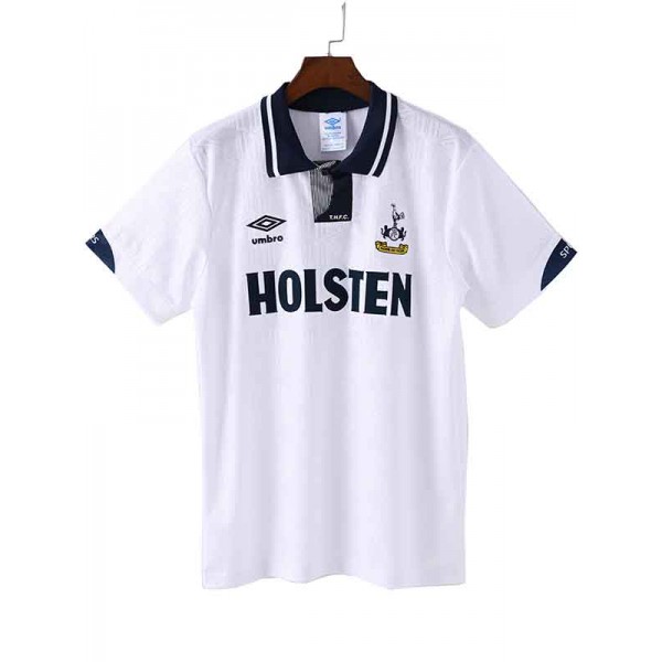 Tottenham hotspur home jersey mens retro shirt 1992-1993