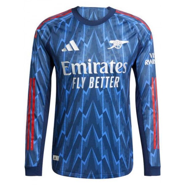 Arsenal extérieur maillot à manches longues uniforme de football deuxième vêtement de sport pour hommes kit de football chemise haute 2025-2026