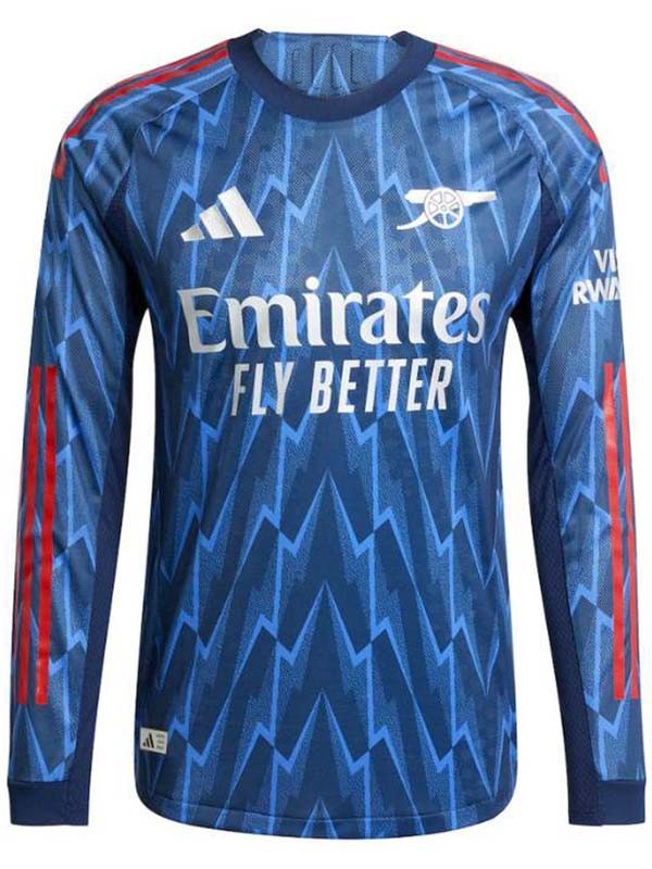Arsenal extérieur maillot à manches longues uniforme de football deuxième vêtement de sport pour hommes kit de football chemise haute 2025-2026