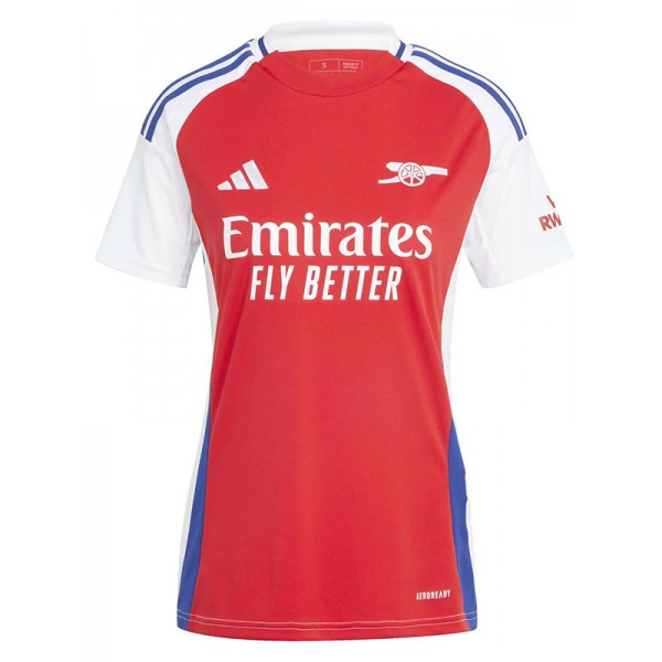 Arsenal maillot de football féminin à domicile kit de football pour femmes premier vêtement de sport uniforme de football hauts chemise de sport 2024-2025