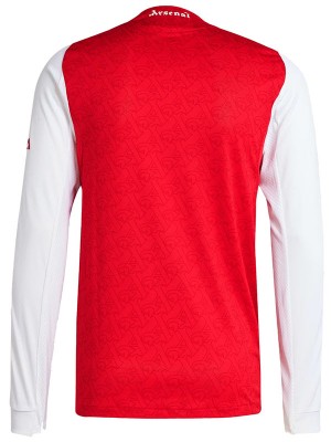 Arsenal domicile maillot à manches longues uniforme de football premier vêtement de sport pour hommes kit de football chemise haute 2025-2026