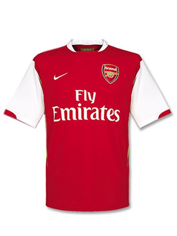 Arsenal domicile maillot rétro match premier maillot de football sportswear homme 2006
