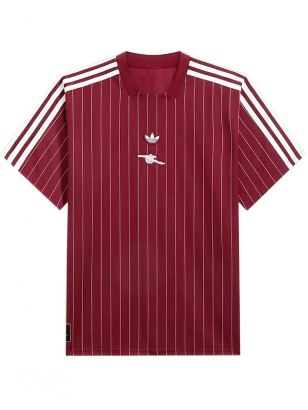 Arsenal maillot terrace icons pour adulte couleur bordeaux uniforme homme 2025-2026