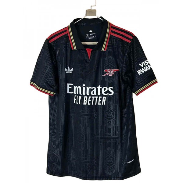 Arsenal maillot d'entraînement pour adulte uniforme noir homme 2025-2026
