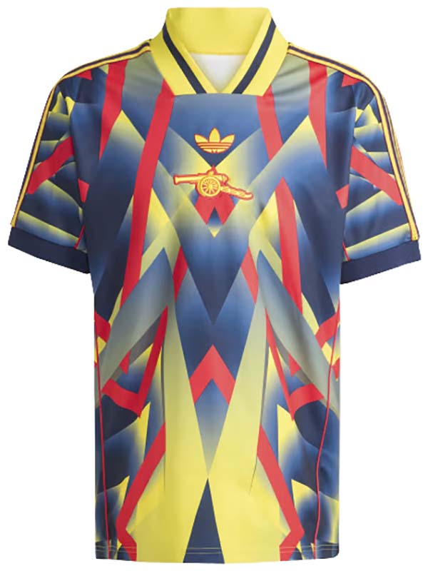 Arsenal maillot voyage adulte jaune indigo uniforme homme 2025-2026