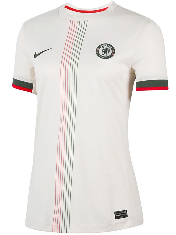 Chelsea maillot extérieur féminin de deuxième uniforme de football féminin vêtements de sport pour dames hauts de football chemise de sport 2025-2026