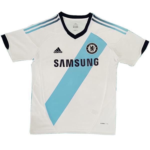 Chelsea Maillot de foot rétro vintage Away maillot match deuxième maillot de football sportswear pour hommes 2012-2013