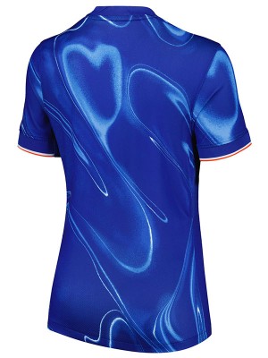 Chelsea maillot de football féminin à domicile kit de football pour femmes premier vêtement de sport uniforme de football hauts chemise de sport 2024-2025