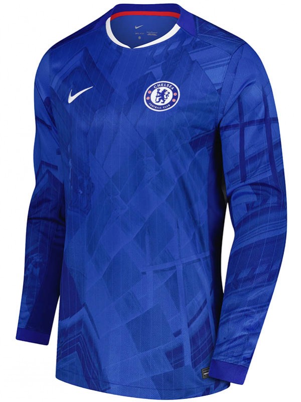 Chelsea maillot de football à manches longues pour hommes uniforme de football premier maillot de sport 2025-2026
