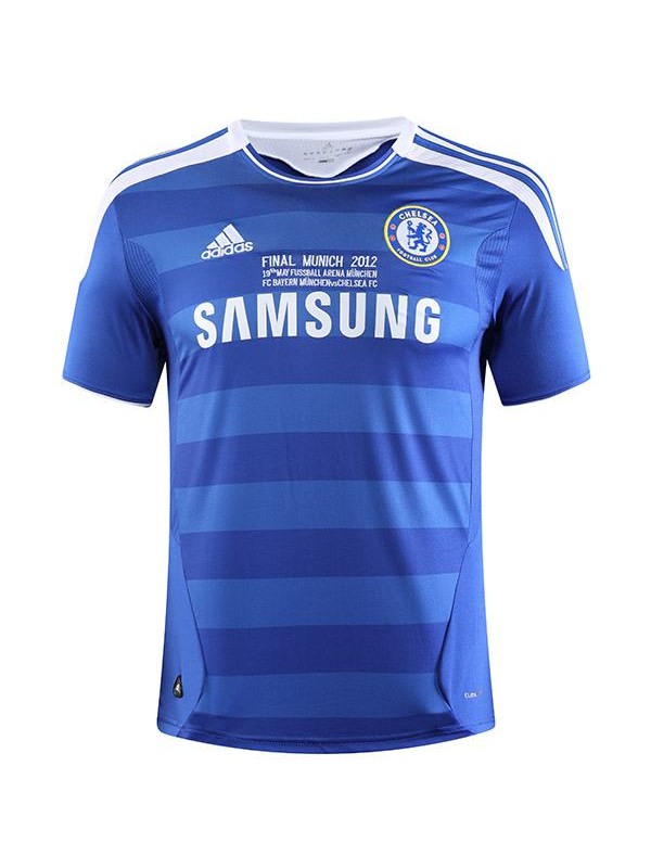 Chelsea home retro soccer jersey maillot match men's first sportwear football shirt 2011-2012	