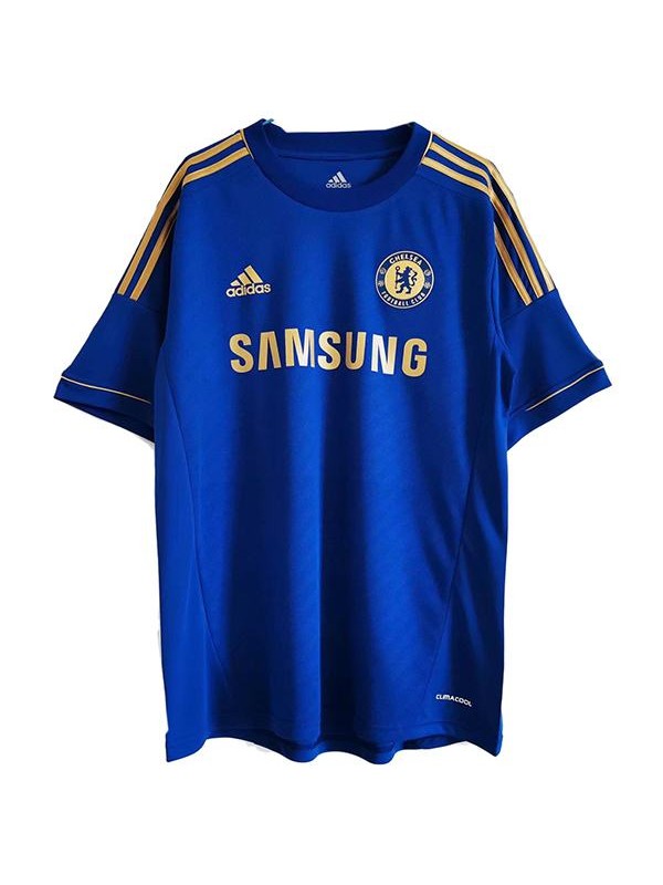 Chelsea maillot de football rétro domicile match premier maillot de football sportswear homme 2012-2013