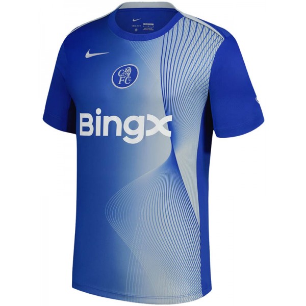 Chelsea maillot d'entraînement bleu pour adulte pré-match 2026-2027