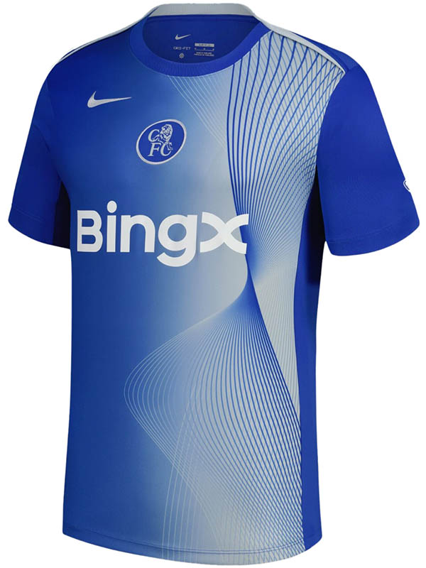 Chelsea maillot d'entraînement bleu pour adulte pré-match 2026-2027