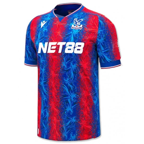 Crystal Palace maillot domicile uniforme de football adulte kit de football de premier sport pour hommes haut chemise 2024-2025