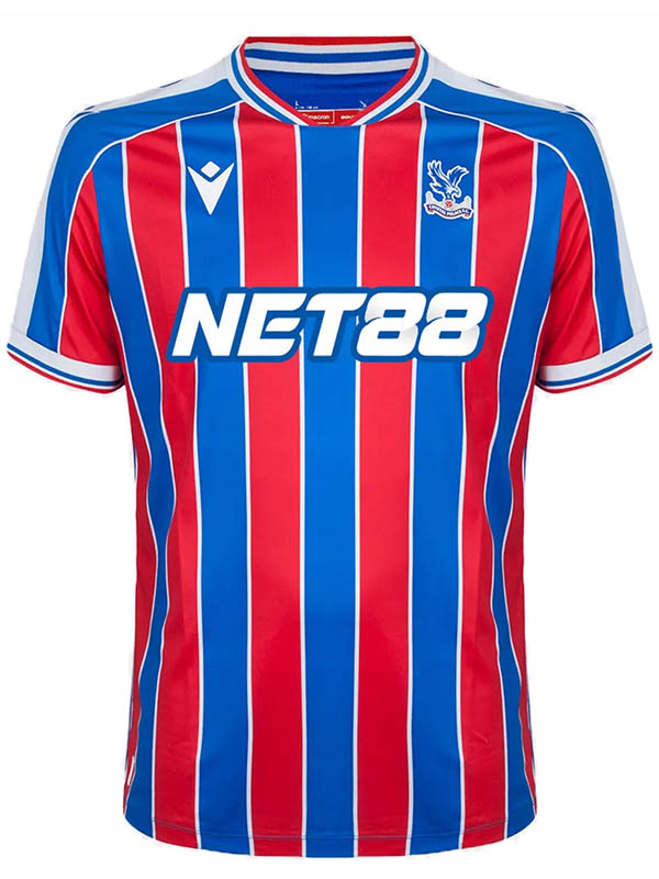 Crystal Palace maillot domicile uniforme de football adulte kit de football de premier sport pour hommes haut chemise 2025-2026