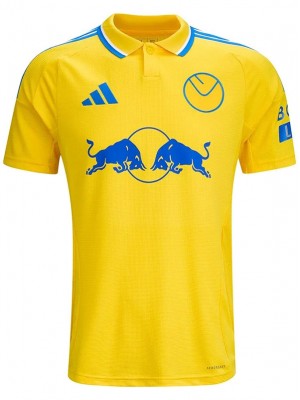 Leeds United maillot extérieur uniforme de football pour hommes deuxième tenue de sport kit de football haut chemise 2024-2025