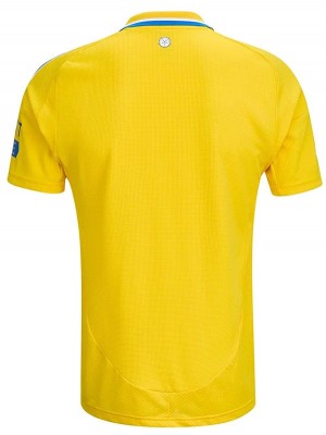 Leeds United maillot extérieur uniforme de football pour hommes deuxième tenue de sport kit de football haut chemise 2024-2025