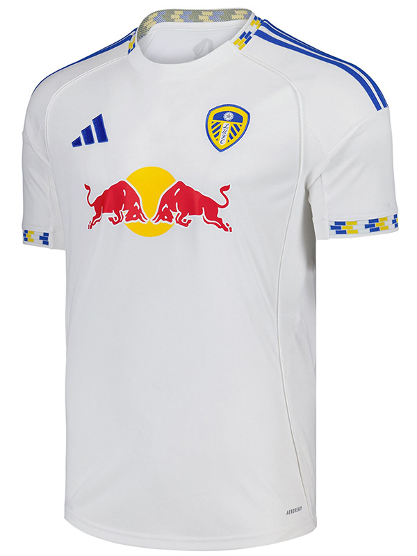 Leeds United maillot de football à domicile uniforme de football kit de football pour hommes premier haut chemise de sport 2024-2025