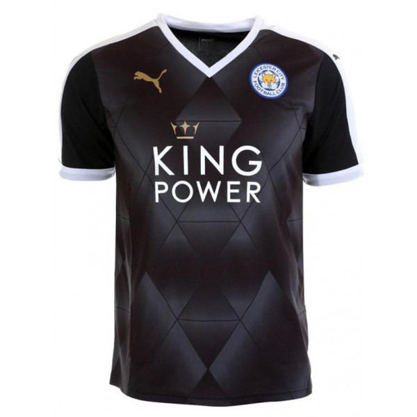 Leicester city maillot rétro extérieur uniforme de football pour hommes deuxième kit de football de sport pour hommes 2015-2016